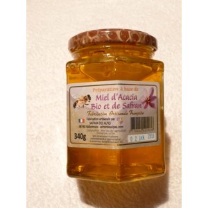 Miel d’acacia safran 340 gr