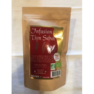 Infusion thym hysope safran bio